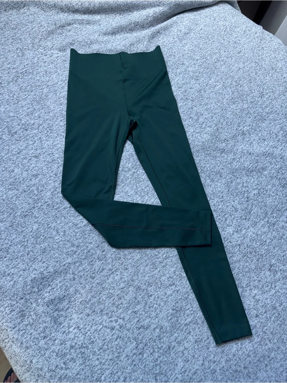 Savage X Fenty High-Waisted Dark Green Active Leggings
